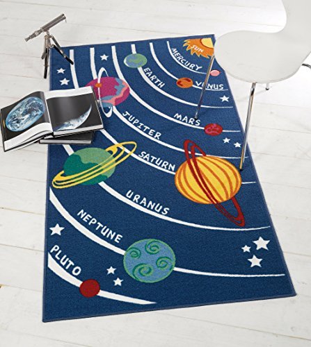 Flair Rugs Matrix Kiddy planètes Tapis Multicol...