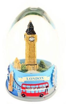Big Ben London Souvenir Snow Globe Tempête de n...