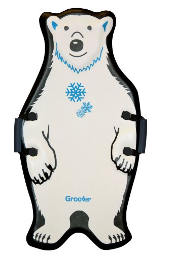 Groover X 11,4 cm enfants de 90 cm ultra rapide 3D Ours Polaire Luge Luge Buddy avec Technologie AGT pour vitesse et contrôle code EAN 5031768008286 