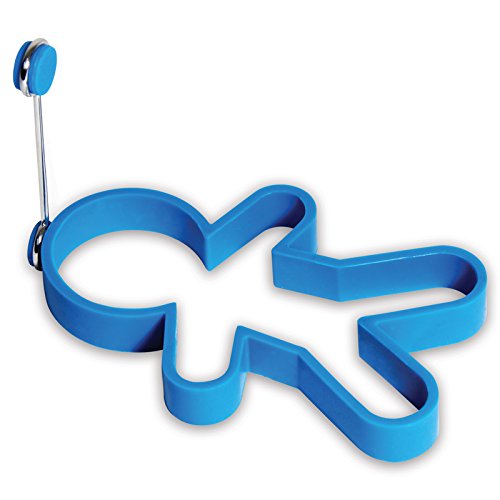 NOKI Anneau egg noki m. Tête d'oeufs en silicone en forme, bleu 5032331038167 (5032331038167)