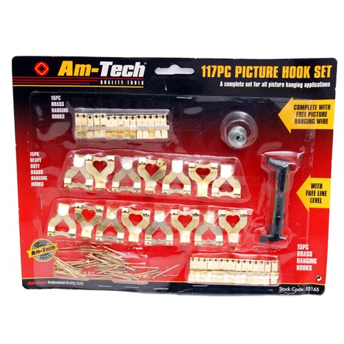Amtech Am-Tech Kit d'accrochage pour cadres 117 pièces code EAN 5032759021086 