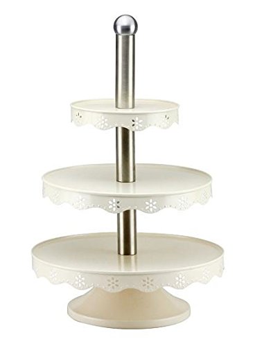 Waterside Fine China Dentelle Vintage Présentoir à gâteaux 3 niveaux 5033057049727 (5033057049727)
