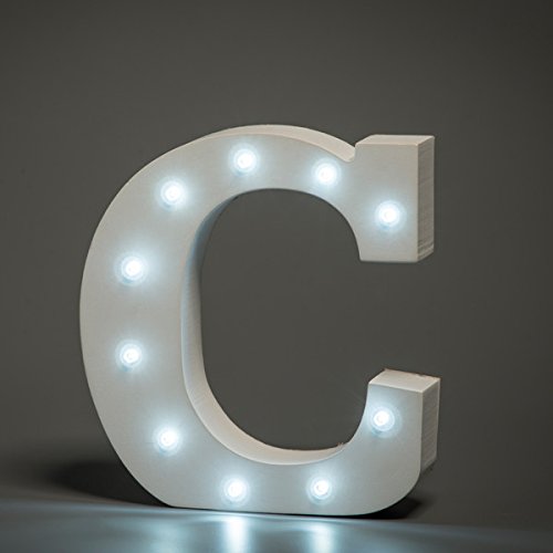 Jusqu'à lumières LED décorative en bois en form...