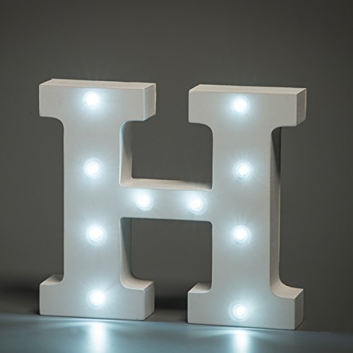 Jusqu'à lumières LED décorative en bois en form...