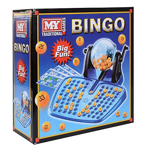 KandyToys Jeu Bingo 48 cartes 100 jetons 90 bal...