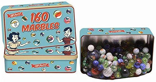 160 Traditionnel Assorti Multicolore Rétro Classique verre marbré dans une boîte Jeu Enfants 5033849358020 MTS 160 Traditionnel Assorti Multicolore Rétro Classique verre marbré dans une boîte Jeu Enfants 5033849358020 MTS