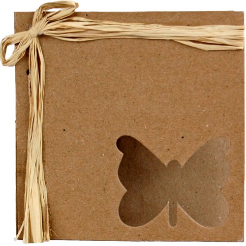 Scrapbook en papier mâché carré avec design papillon 5034340052288 Country Love Crafts Papier Mache Scrapbook en papier mâché carré avec design papillon 5034340052288 Country Love Crafts Papier Mache