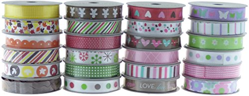 Saisonnière pack avec ruban 24 bobines, matière...