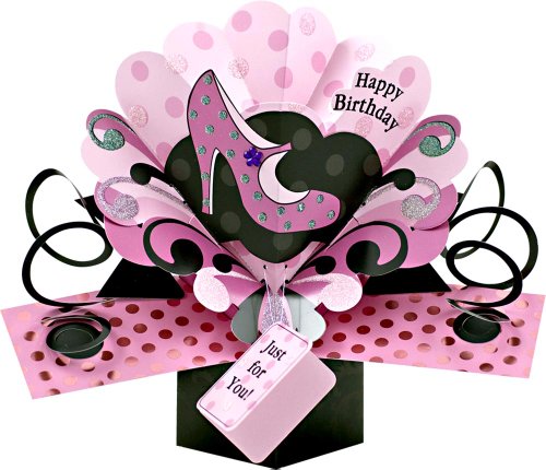 Carte de vœux pop-up pour anniversaire