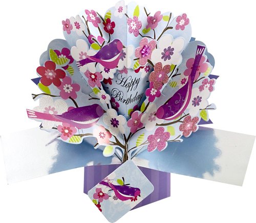 Carte de voeux pop up anniversaire (import roya...