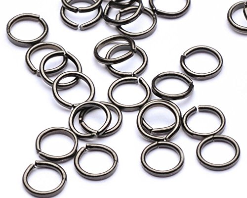 Lot de 5 mm en métal, anneau, lot de 100 de sty...