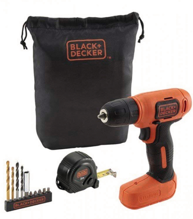 VISSEUSE SANS FIL+ OUTILLAGE A MAIN BLACK & DECKER