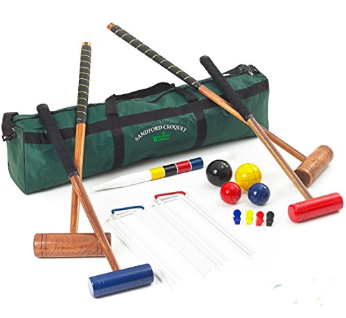 Garden Games Family Croquet Ensemble. Le Stanford Jeu de croquet by Jeux de jardin code EAN 5035874209124 