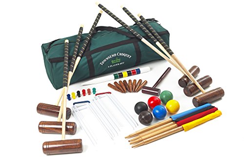 Townsend 6 player croquet set in bag