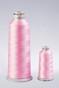 Madeira Polyneon 1000 n ° 40 m fil machine à broder cop/cône 1548-rose code EAN 5035876939463 
