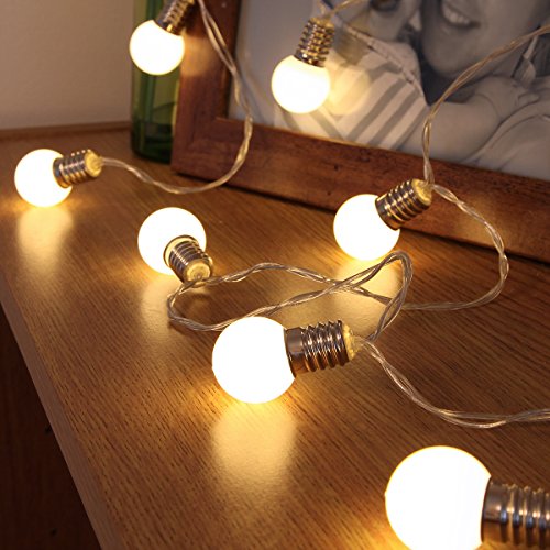 Guirlande Festive Lumineuse, Mini Ampoules Rond...