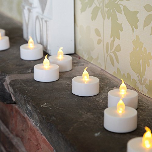 Idée Décoration - 20 Bougies Chauffe-Plat LED E...