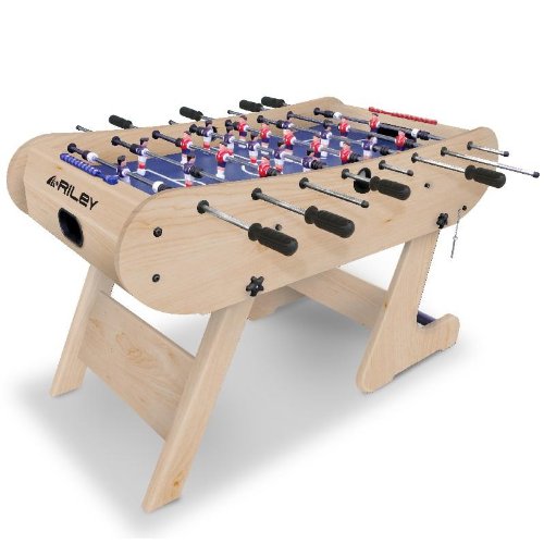 Riley Fft13-4ln - babyfoot pliable - table de baby (kicker rangement facile) - bois naturel design code EAN 5035915040877 