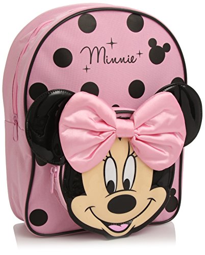 Minnie Mouse Pink and Black Sac à dos with Bow
