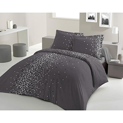 LOVELY HOME Parure pixel 200x200cm anthracite code EAN 5037632602345 