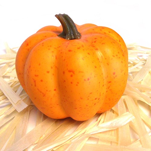 6 citrouilles artificielles 11 cm-Automne/décor...