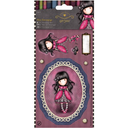 Simplement les Mini Gorjuss Decoupage 11/Pkg-co...