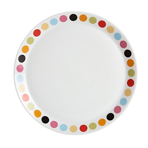 Som01 assiette à fondue multicolore