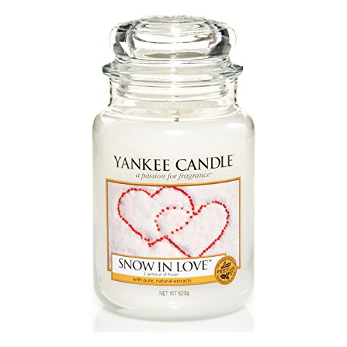 1249712e bougie parfumée l'amour d'hiver blanc