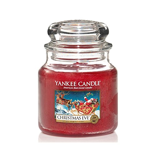 1199604 bougie parfumée nuit de noël rouge