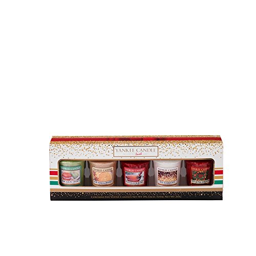 Christmas 2016 five votive candle gift set