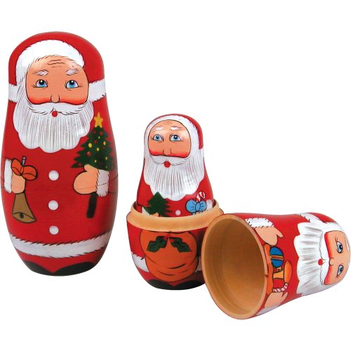 hakin'S Bazar Boîte de Matryoshka Père Noël Jou...