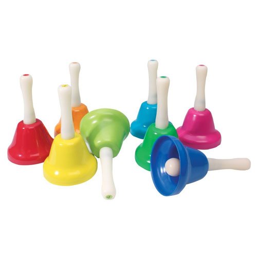 - set de cloches à main pour enfant - 8 cm - ar...