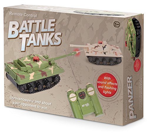 Lot de 2 Tanks à distance de contrôle Rc batail...