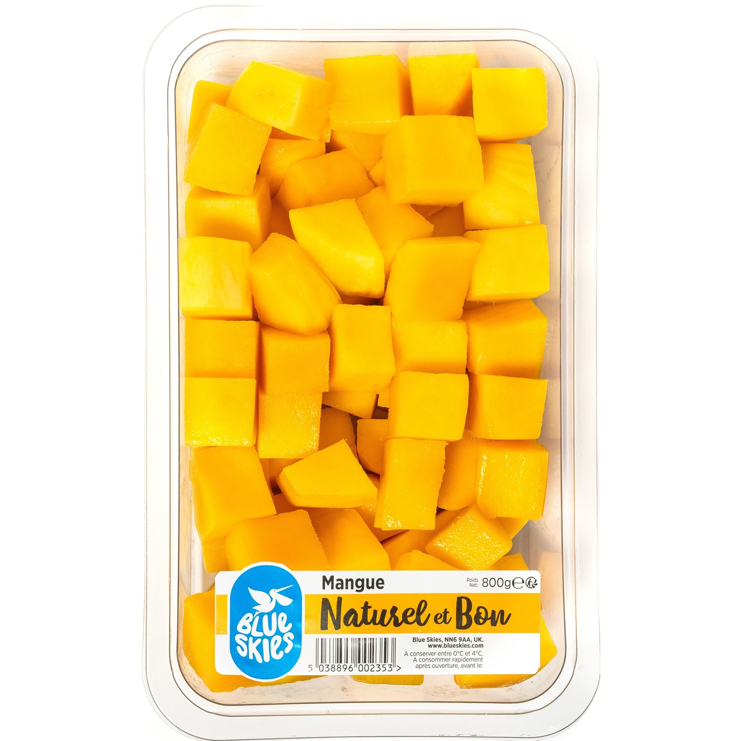 Fruit Mangue fraiche préparée BLUE SKIES