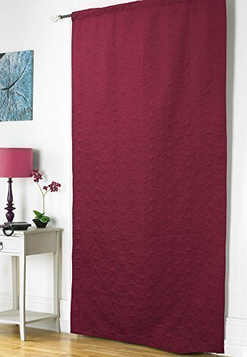 Rideau De Porte Thermique Anti-Courants D'Air 5 Couleurs: Pierre, Bordeaux, Prune, Noir Ou Vert - Bordeaux 5039728857691 MTS Rideau De Porte Thermique Anti-Courants D'Air 5 Couleurs: Pierre, Bordeaux, Prune, Noir Ou Vert - Bordeaux 5039728857691 MTS