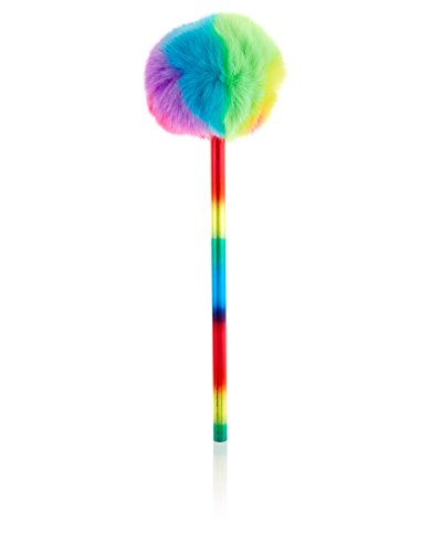 Accessorize Femme crayon à pompon motif arc-en-ciel pour adolescentes - taille unique 5045460627751 (5045460627751)