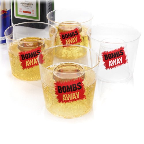 MKD Bombe Jaeger Tir / Coupe Set de 4. Idée grande fête. 5050341372583 (5050341372583)