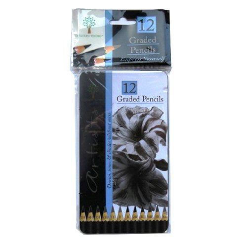 Chiltern Woods Boite de 12 crayons pour ombres et nuances 5050375030862 (5050375030862)