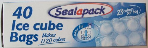 Sealapack Lot de 40 sachets de glaçons 1120 gla...