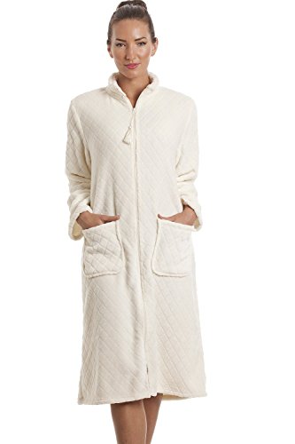 Robe de chambre avec fermeture Éclair - polaire...