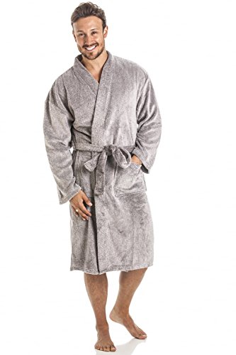 - robe de chambre pour homme - polaire douce - ...