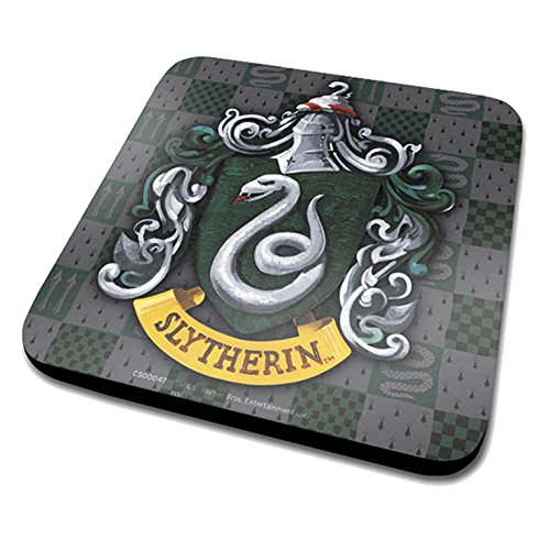 Sous-Verre Serpentard 10 x 10cm Harry Potter