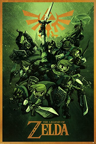 The Legend Of Zelda (Link) 61 x 91 cm Affiche