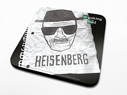 Breaking Bad Sous-Verre Heisenberg Paper Breaking Bad code EAN 5050574808347 