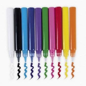 Lot de 10 feutres à peinture de tissu créer des...