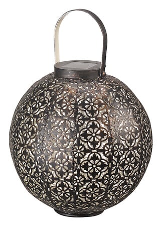 SMARTSOLAR Lanterne solaire Damasque - Métal