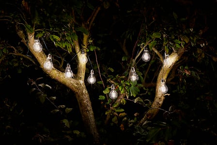 SMARTSOLAR Guirlande solaire Eureka - 10 ampoules