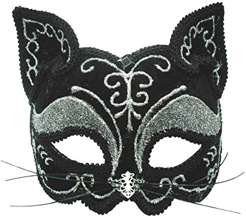 Black Cat Mask Decorative