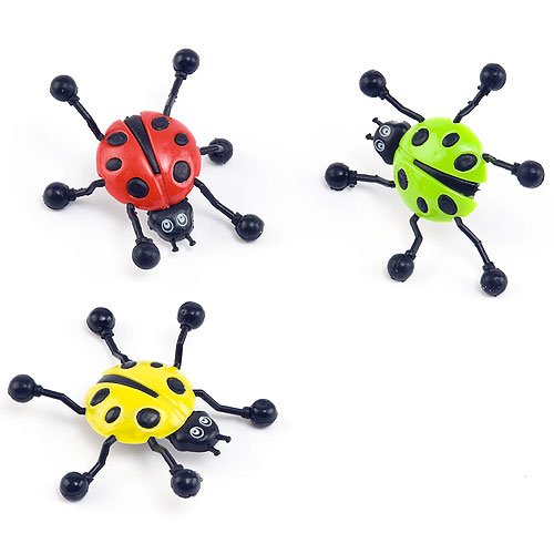 Lot de 6 Coccinelles Murales Rampantes - Idéal ...