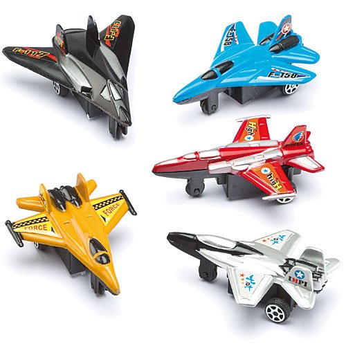 Lot de 6 avions - Idéal pour cadeau de pochette...
